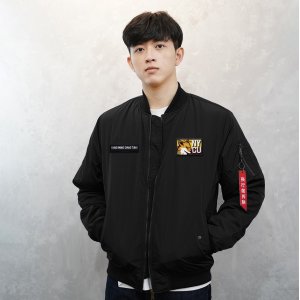 【入冬必備，現貨不用等】NYCU FORCE MA-1飛行夾克2.0_鋼鐵黑